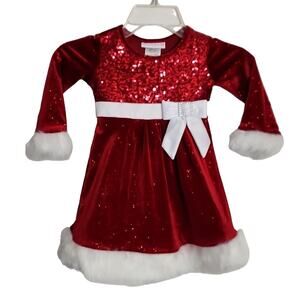 Bonnie Jean 2t Santa Dress
